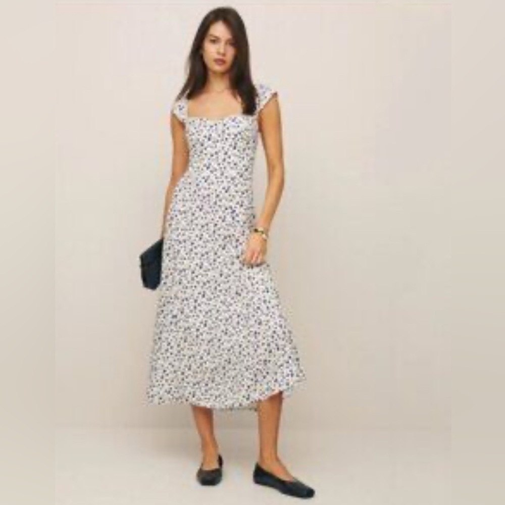 Reformation Bryson Floral Dress